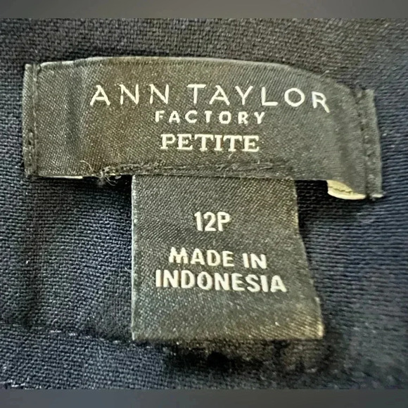 Ann Taylor | petite flat front ladies slacks. Size: 10P - Picture 9 of 10